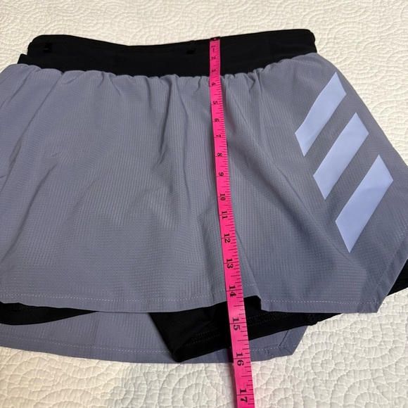 NWT Adidas Black and Gray Skort Athletic Shorts - Picture 14 of 16